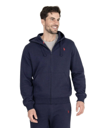 Спортивный костюм на флисе U.S. Polo Assn толстовка и джоггеры 1159841658 (Синий XXL)