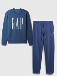 Мужской спортивный костюм GAP на флисе 1159842596 (Синий M)