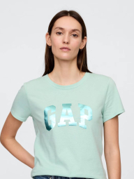 Женский костюм для спорта и отдыха GAP футболка и шорты на флисе 1159842603 (Зеленый S)