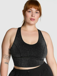 Спортивный комплект Victoria's Secret Pink топ и леггинсы 1159843247 (Черный S)