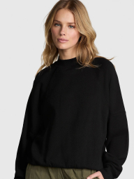 Женский спортивный костюм на флисе Victoria's Secret Pink на флисе 1159843707 (Черный S)