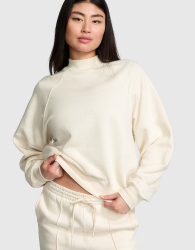Женский спортивный костюм на флисе Victoria's Secret Pink 1159844137 (Молочный L)