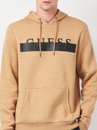 Мужской спортивный костюм на флисе GUESS худи и джоггеры 1159844164 (Бежевый M)