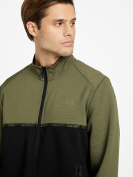 Чоловічий спортивний костюм GUESS жіноча толстовка і джоггери 1159844177 (Чорний/Зелений XXL)