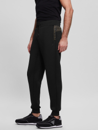 Чоловічий спортивний костюм GUESS жіноча толстовка і джоггери 1159844177 (Чорний/Зелений XXL)