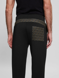 Чоловічий спортивний костюм GUESS жіноча толстовка і джоггери 1159844177 (Чорний/Зелений XXL)