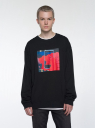 Спортивный костюм UNIQLO свитшот KAWS + Warhol и джоггеры 1159844193 (Черный XL)