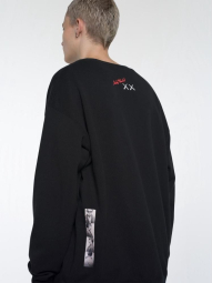 Спортивный костюм UNIQLO свитшот KAWS + Warhol и джоггеры 1159844193 (Черный XL)