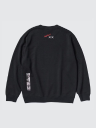 Спортивный костюм UNIQLO свитшот KAWS + Warhol и джоггеры 1159844193 (Черный XL)