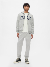 Мужской спортивный костюм на флисе GAP толстовка и джоггеры 1159844201 (Серый XXL)