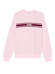 Cпортивний костюм на флісі Victoria's Secret Pink світшот та джоггери 1159844453 (Рожевий L)