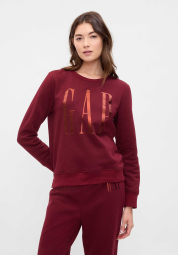 Спортивний костюм GAP світшот та штани 1159845918 (Бордовий L)