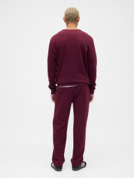 Мужской спортивный костюм на флисе GAP свитшот и штаны 1159846980 (Бордовый XL)