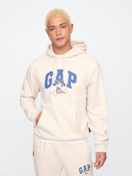 Чоловічий спортивний костюм GAP × Disney худі та джогери на флісі 1159848098 (Молочний XL)