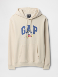 Чоловічий спортивний костюм GAP × Disney худі та джогери на флісі 1159848098 (Молочний XL)