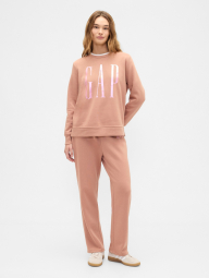 Спортивный костюм на флисе GAP свитшот и штаны 1159851370 (Коричневый M)