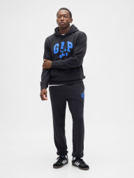 Мужской спортивный костюм на флисе GAP × Disney худи и джоггеры 1159853124 (Черный M)