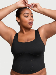 Спортивный комплект Victoria's Secret топ и велосипедки 1159856018 (Черный XS)