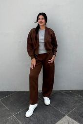 Спортивний костюм UNIQLO DRY толстовка та штани 1159856201 (Коричневий XL)