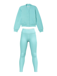 Спортивный комплект Victoria's Secret Sport куртка и лосины 1159857225 (Бирюзовый XS)