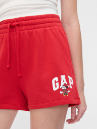 Жіночий костюм для спорту та відпочинку GAP футболка та шорти на флісі 1159859443 (Білий/Червоний M)