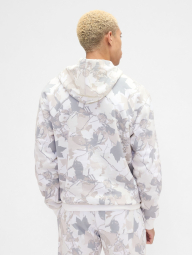 Мужской спортивный костюм на флисе GAP худи и джоггеры 1159859616 (Серый L)