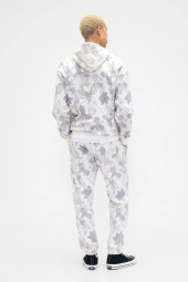 Мужской спортивный костюм на флисе GAP худи и джоггеры 1159859616 (Серый L)