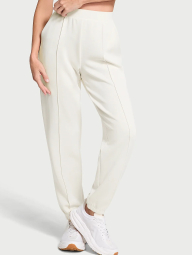 Спортивний комплект Featherweight Knit Victoria's Secret VSX топ та спортивні штани 1159859749 (Молочний L)