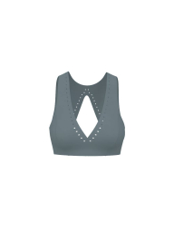 Спортивный комплект Victoria's Secret VSX топ и лосины 1159860783 (Синий XL)