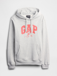 Чоловічий спортивний костюм на флісі GAP Disney худі та шорти 1159860971 (Сірий M)