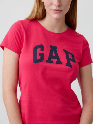 Женский комплект для спорта и отдыха GAP футболка и штаны на флисе 1159863341 (Розовый S)