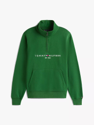 Мужской костюм на флисе Tommy Hilfiger толстовка с полумолнией и джоггеры 1159863427 (Зеленый M)