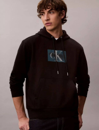 Спортивний костюм на флісі Calvin Klein худі та джоггери 1159920128 (Чорний M)