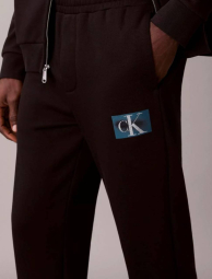 Спортивный костюм на флисе Calvin Klein худи и джоггеры 1159920128 (Черный M)