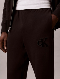 Спортивний костюм на флісі Calvin Klein жіноча толстовка і джоггери 1160302644 (Чорний XXL)