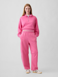Спортивный костюм на флисе GAP толстовка и штаны 1161691088 (Розовый L)