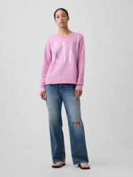 Спортивный костюм на флисе GAP свитшот и штаны 1162346471 (Сиреневый L)