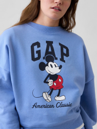 Спортивный костюм на флисе GAP Disney свитшот и штаны 1163025420 (Голубой L)