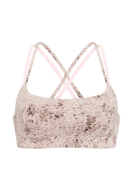 Спортивний комплект Victoria's Secret Pink топ та укорочені легінси 1163355687 (Леопардовий S)