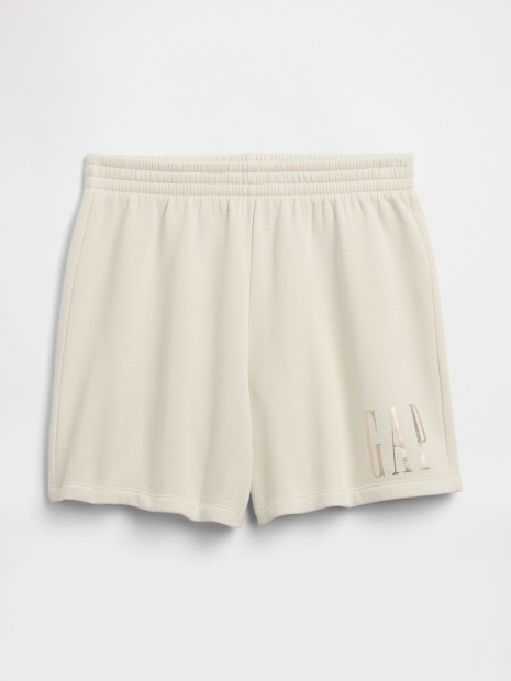 Женские шорты на флисе GAP с логотипом 1159846308 (Бежевый L)