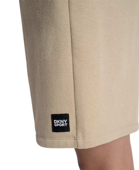 Спортивные шорты DKNY на флисе 1159853098 (Бежевый S)