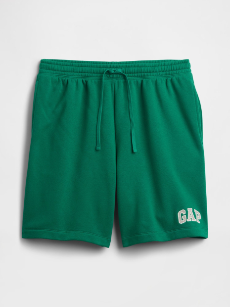 Спортивные мужские шорты GAP на флисе 1159854549 (Зеленый S)