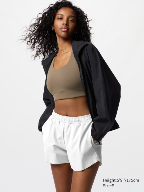 Спортивные шорты Uniqlo 1159854896 (Белый L)