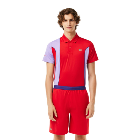Мужские спортивные шорты Lacoste x Novak Djokovic 1159856659 (Красный XXL)