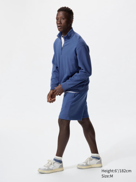 Мужские спортивные шорты UNIQLO 1159856864 (Голубой L)