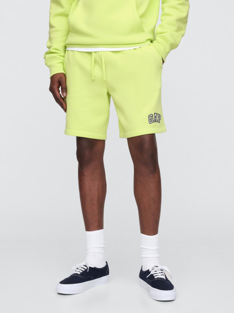 Спортивні чоловічі шорти GAP на флісі 1159858759 (Салатовий L)