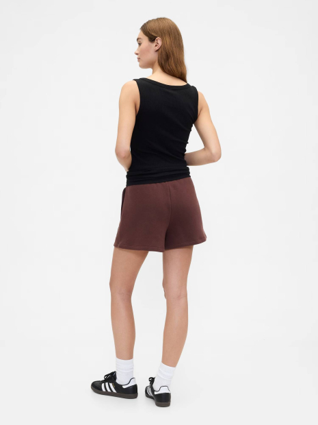Спортивные шорты GAP на флисе 1159858761 (Коричневый S)