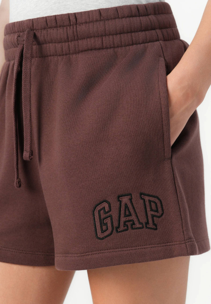 Спортивные шорты GAP на флисе 1159858761 (Коричневый S)