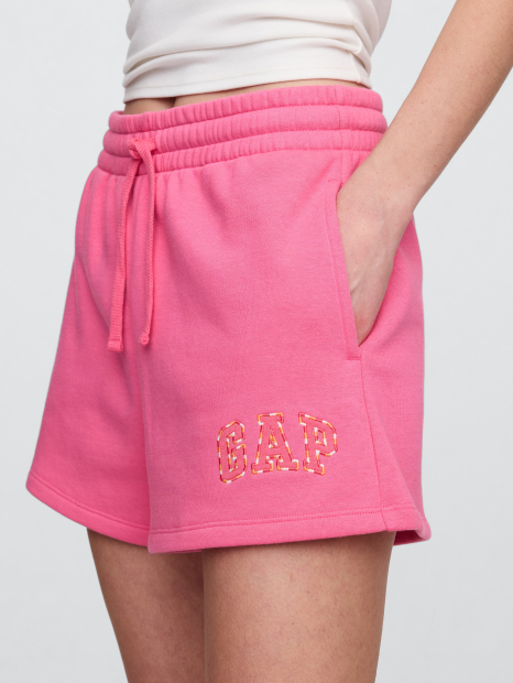 Спортивні шорти на флісі GAP 1159859102 (Рожевий S)