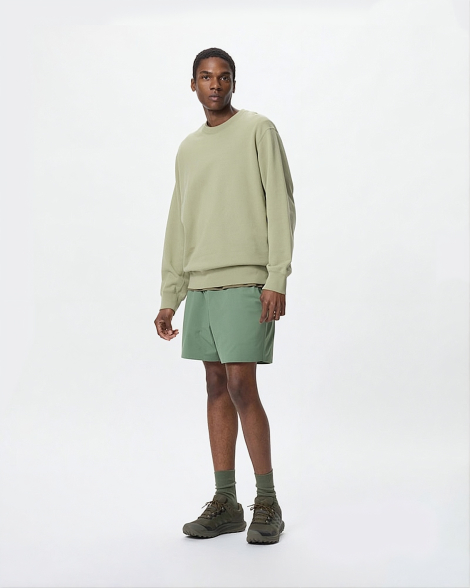 Эластичные спортивные шорты Ultra Stretch UNIQLO 1159960609 (Зеленый XL)